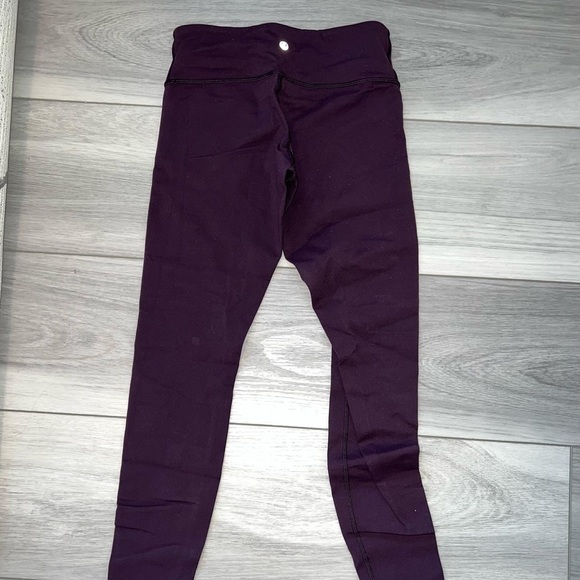 lululemon wunder under mid rise 28” tight luon - Picture 2 of 2